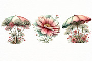 Whimsical wildflower Clipart, an Illustration by Designworld (Thumbnail 5 of 8)
