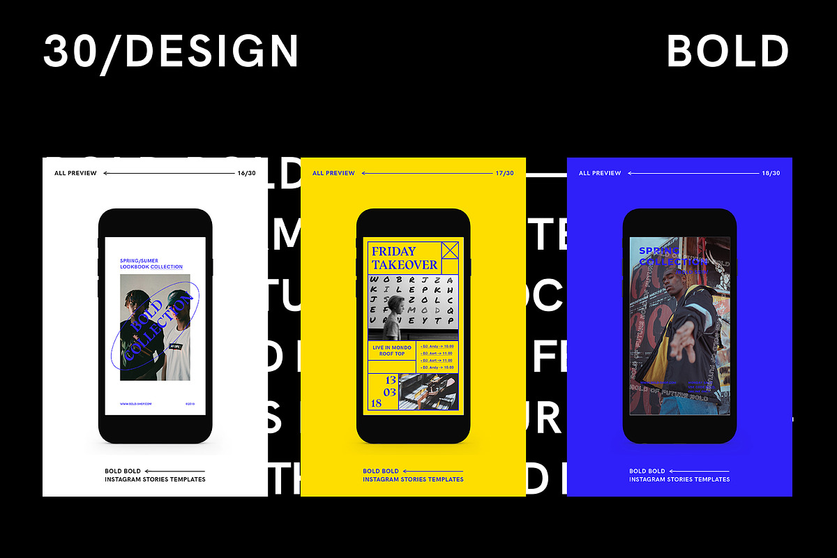 BOLD-Instagram Stories Animated, a Social Media Template by Invasi Studio (Photo 10 of 15)