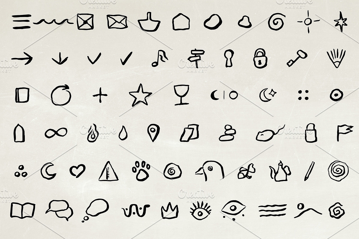 BOHO icons bundle, a Solid Icon by Garden in frame (Photo 3 of 5)