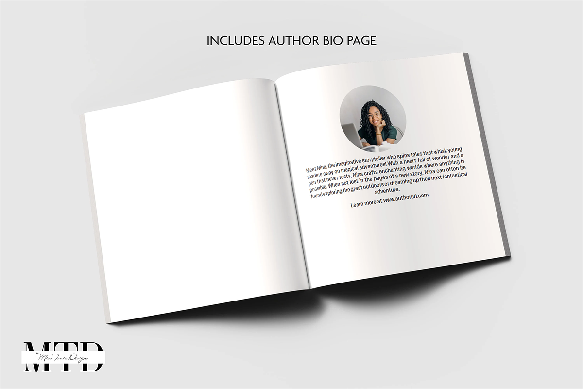 8.5x8.5 Children's Book Template, a Templates & Theme by Ms Tonia Designs (Photo 5 of 8)