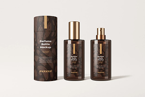 Perfume Bottle Mockup, a Product Mockup by zpackcreative