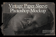 Vintage Photo Paper Sleeve Mockups, a Books & Magazine Mockup by Studio Viita (Thumbnail 3 of 10)