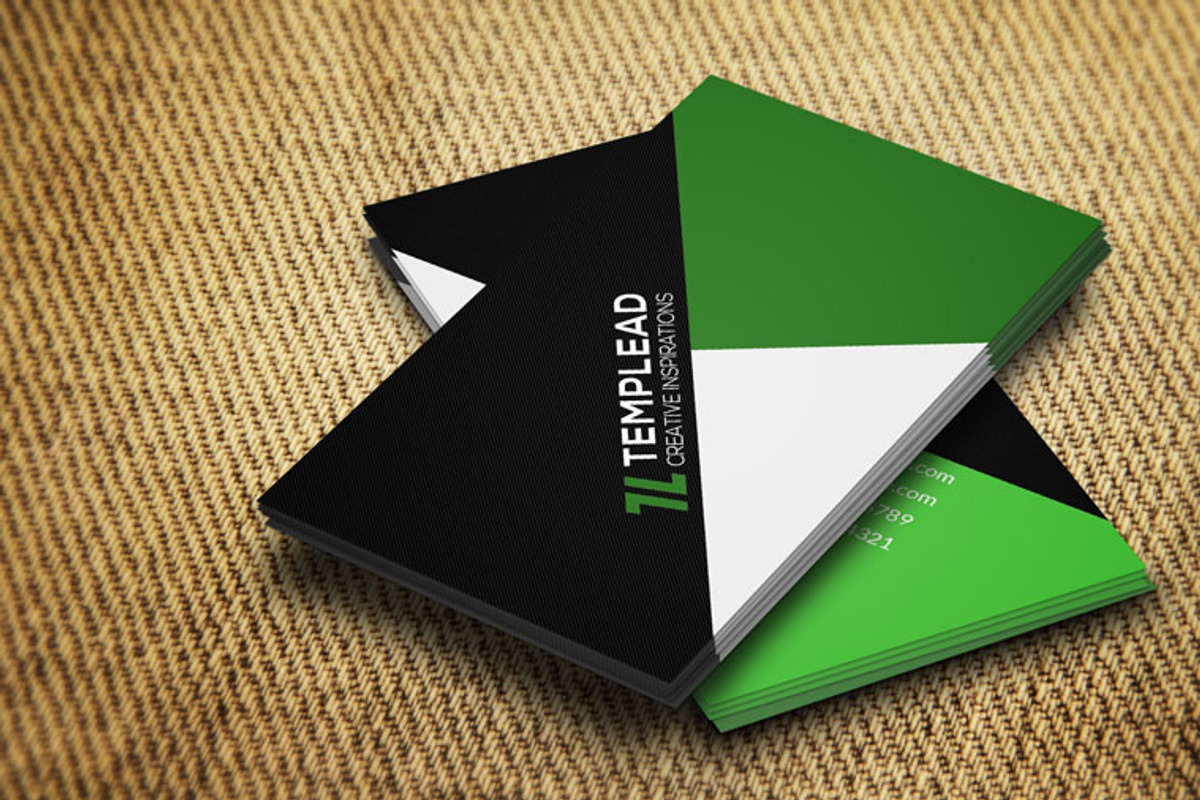 Corporate Business Card CM094, a Business Card Template by annozio (Photo 3 of 4)