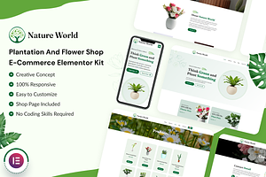 Nature World Elementor Kit