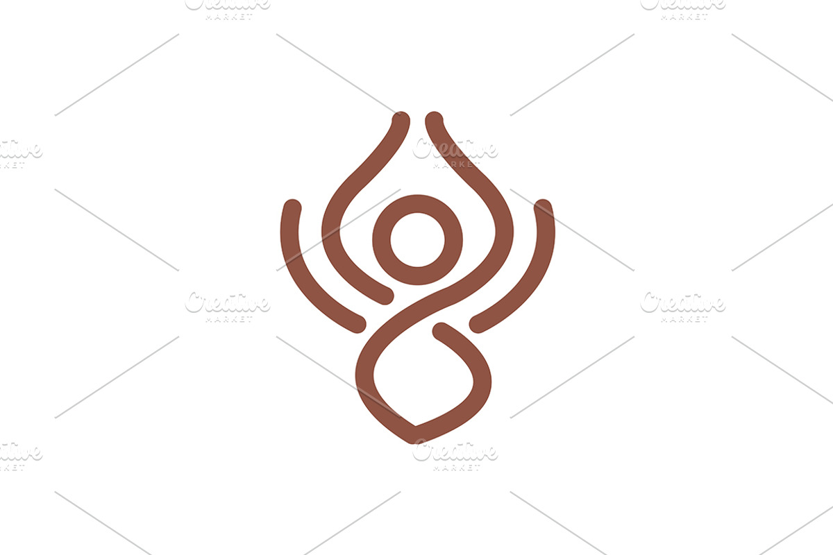 20 Logo Yoga Templates Bundle, a Branding & Logo Template by Friendesigns (Photo 17 of 21)