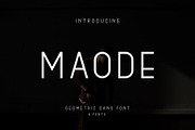 Maode, a Sans Serif Font by alphArtype