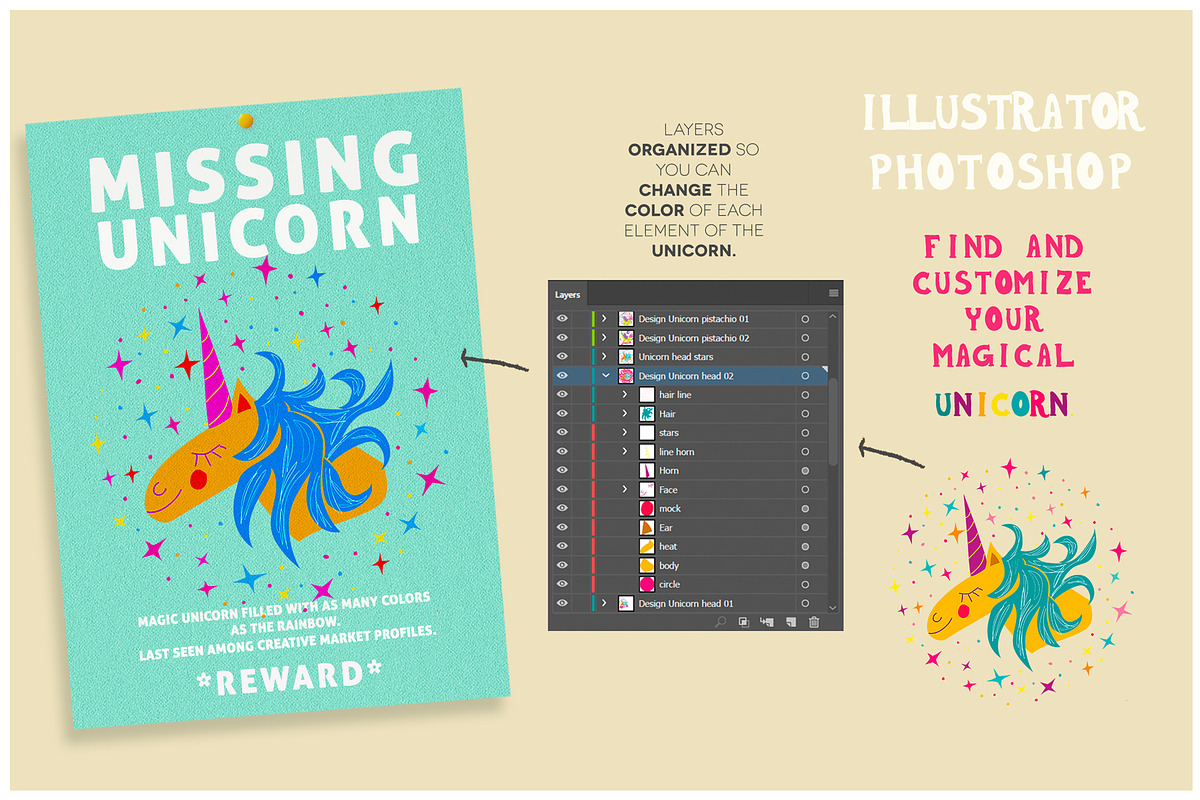 Magic World Unicorn, an Education Illustration by Isbela  (Photo 7 of 10)