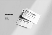Black Resume and Business Card, a Resume Template by Lunaria (Thumbnail 6 of 8)