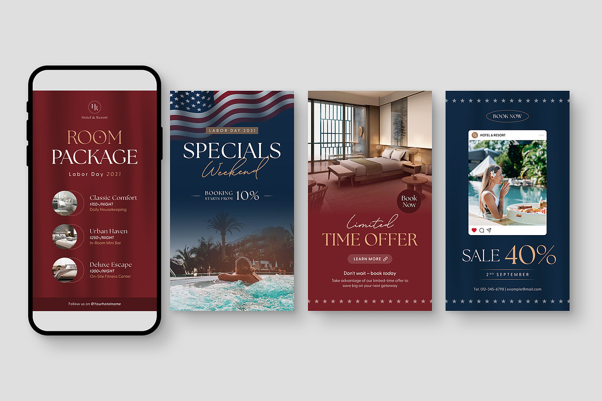 American Social Media Templates, a Social Media Template by BrandPacks (Photo 2 of 5)