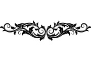 Vintage Floral Divider Bundle, a Decorative Illustration by Designer_Momina (Thumbnail 16 of 21)