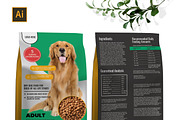 Dog Food Packaging Template, a Stationery Template by AIW SOLUTIONS (Thumbnail 2 of 6)