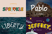HANDWRITING & DISPLAY FONT BUNDLE, a Handwritten Font by Brown Cupple (Thumbnail 4 of 6)