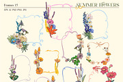 Summer flowers set, a Seasonal Illustration by Collection by VY (Thumbnail 7 of 11)