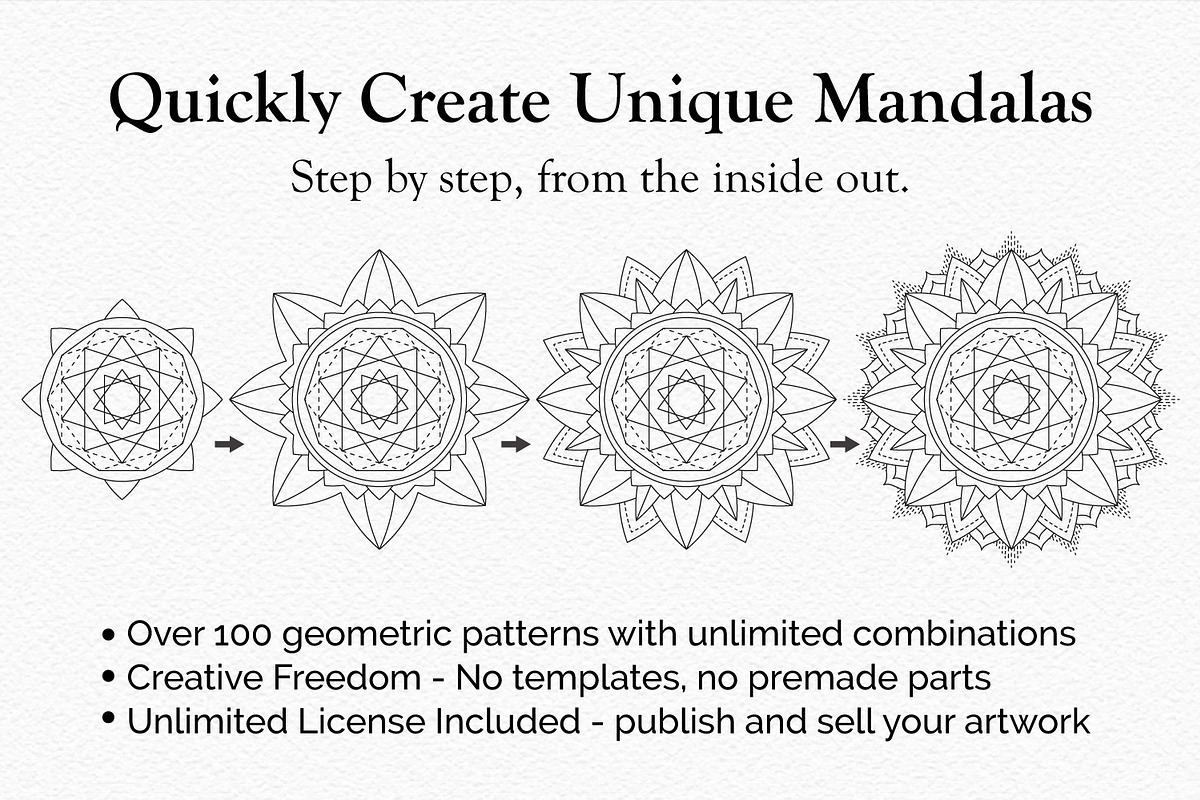 Sacred Geometry Mandala Creator, a Plug-in Add-On by Drifter Studio (Photo 3 of 7)