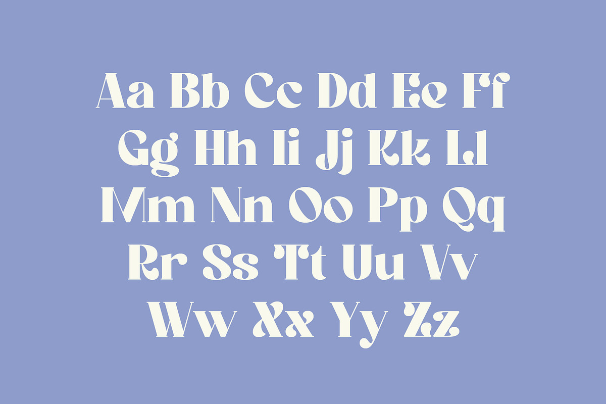 Vakanza - Display Serif Font, a Serif Font by Pikgura (Photo 2 of 8)