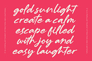 Muslyne Lettavella Handwritten Font, a Script Font by Letterena Studios Script (Thumbnail 8 of 20)
