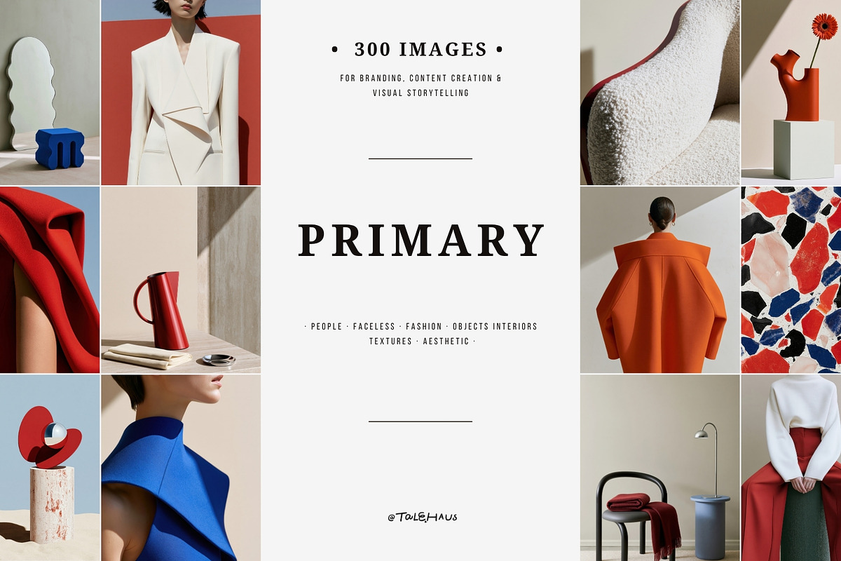 Bauhaus Primary Colors Stock Photos, a Beauty & Fashion Photo by Tale.Haus (Photo 1 of 19)