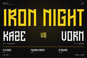 Carbon Slice - Condensed Industrial, a Sans Serif Font by HipFonts (Thumbnail 4 of 11)
