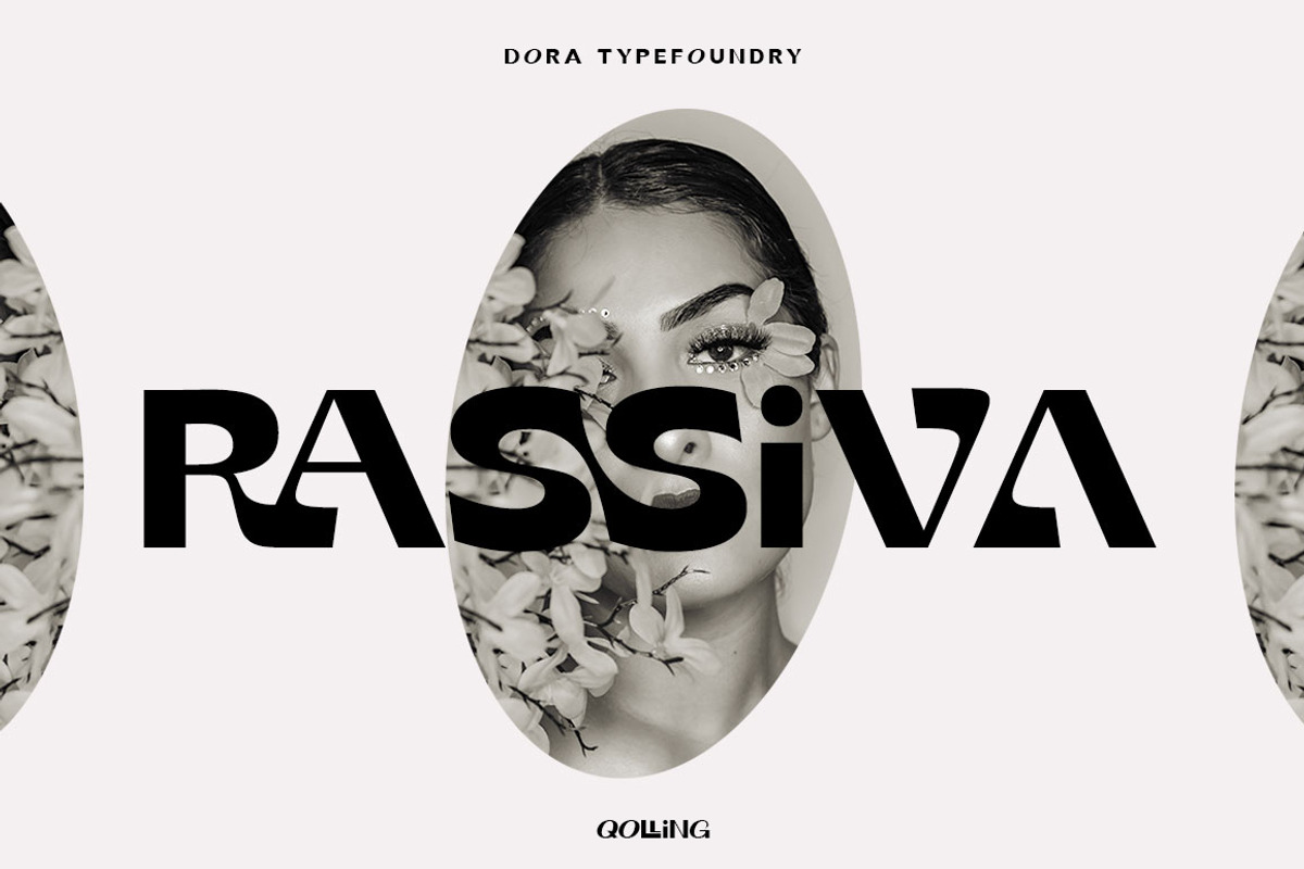 Qolling Display Font, a Sans Serif Font by Dora Typefoundry (Photo 10 of 11)