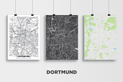 5 maps of Germany cities set 2, an Education Illustration by MaximGertsen (Thumbnail 4 of 9)