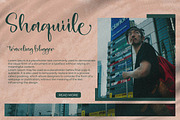 Abigail, a Script Font by Integritype Studio (Thumbnail 7 of 15)