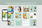 Nutrition Coach Social Media Kit, a Social Media Template by Deepa Template Studio (Thumbnail 5 of 11)