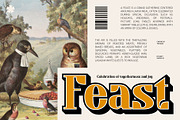 Chatine 3D, a Serif Font by Craft Supply Co. (Thumbnail 5 of 8)