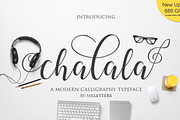 NEW Chalala Script, a Script Font by MrLetters (Thumbnail 1 of 10)