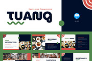 TUANG - Restaurant Keynote, a Presentation Template by Dankudraw (Thumbnail 1 of 6)