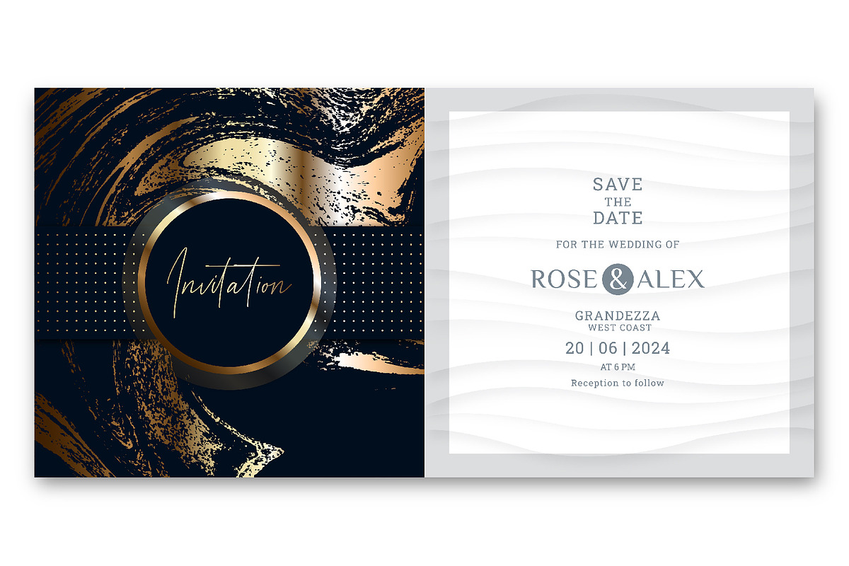 175+ Abstract Vector Invitations, an Invitation Template by M6 Gallery (Photo 71 of 126)
