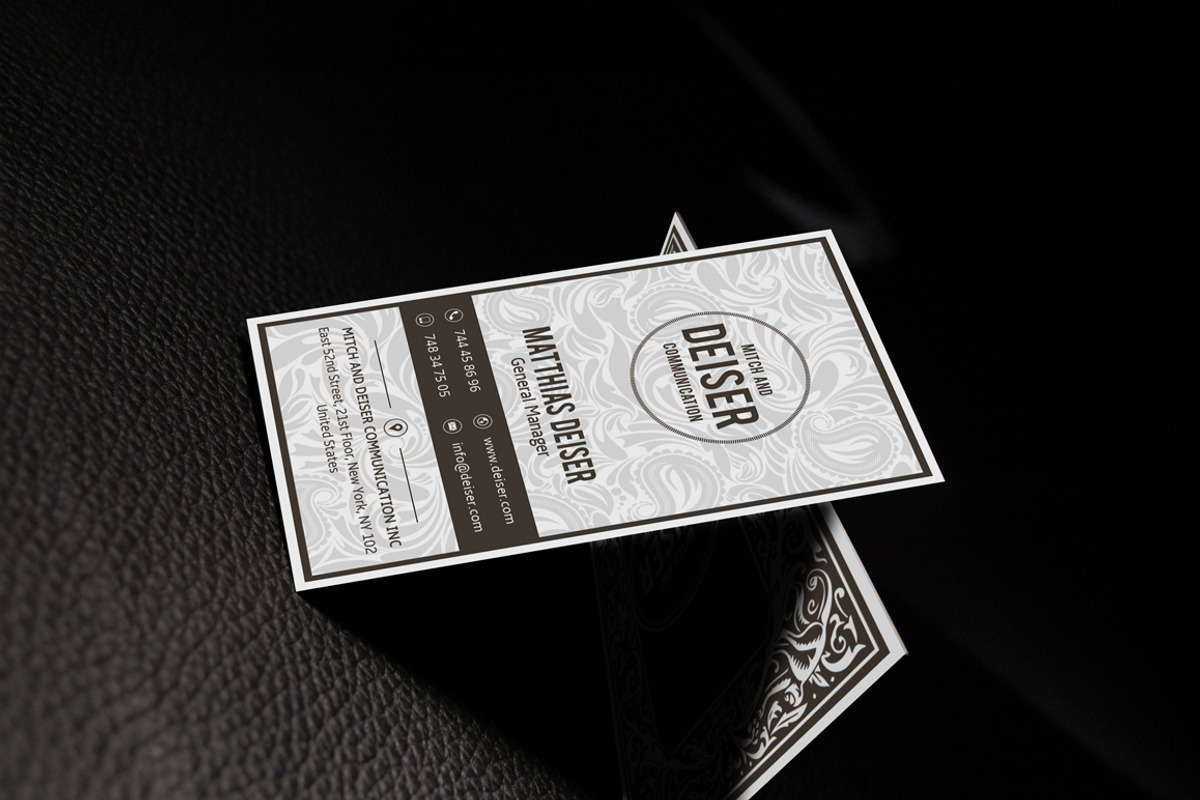 Elegant Business Card, a Business Card Template by Marvel (Photo 2 of 3)