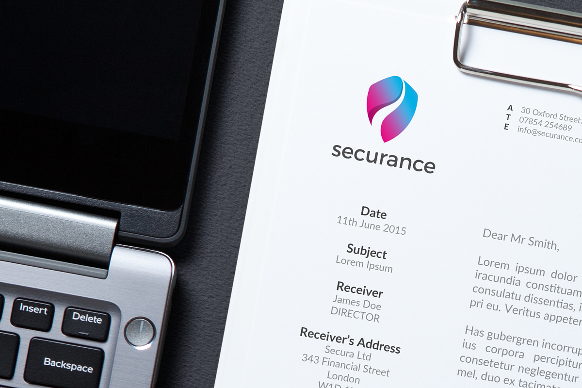 Security or Insurance Company Logo, a Branding & Logo Template by Mint ...