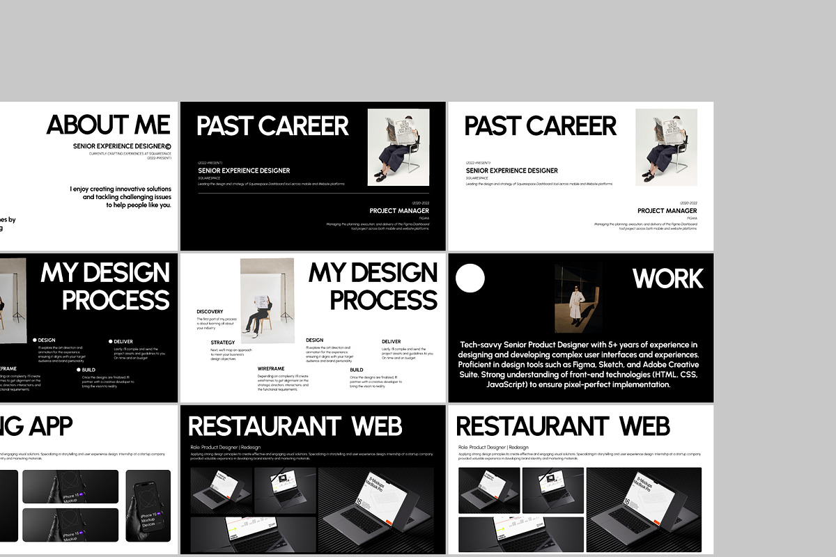 FIGMA - Resume Presentation, a Presentation Template by bonjourdsgnco (Photo 4 of 5)