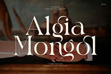 Algia Mongol Elegant Serif Font