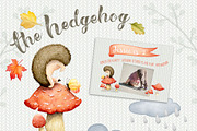Autumn Charm Watercolor collection, an Illustration by Watercolor Nomads (Thumbnail 5 of 8)