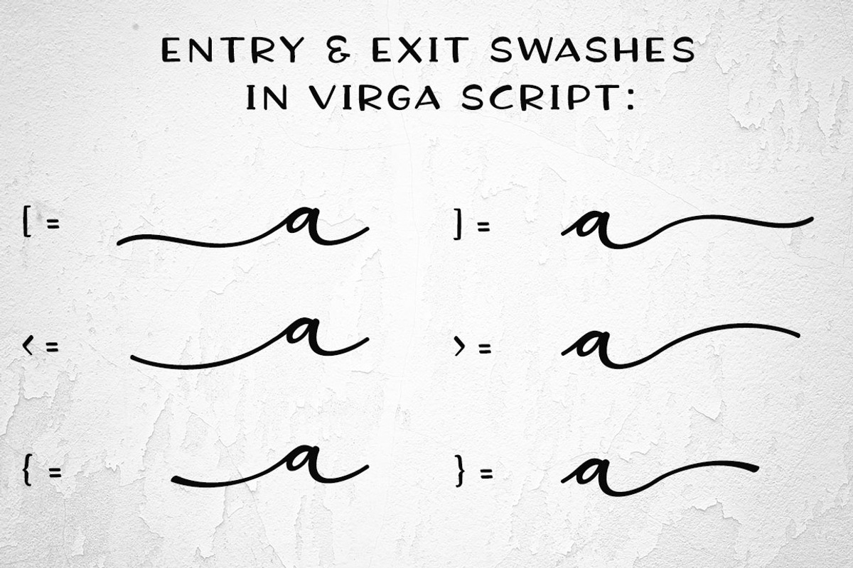 Virga - connecting script font, a Script Font by Missy Meyer (Photo 9 of 9)