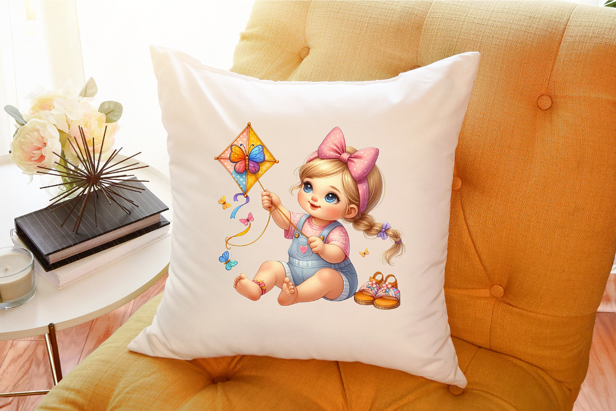 Baby Girl Summer Sublimation Bundle, an Illustration by Sublimation Artist (Photo 6 of 6)