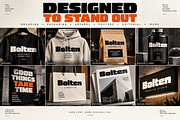 Bolten – Bold Chunky Display Font, a Script Font by Wow Magic (Thumbnail 3 of 5)