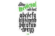 Gothic vector letters - 09, an Object Graphic by GeekClick (Thumbnail 2 of 4)