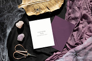 Halloween Card Mockup 5x7 8e fall, an Advertising Mockup by PawMockups (Thumbnail 2 of 11)