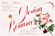 GLOWING ROMANCE — Luxury Calligraphy, a Script Font by Enxyclo Studio (Thumbnail 1 of 22)