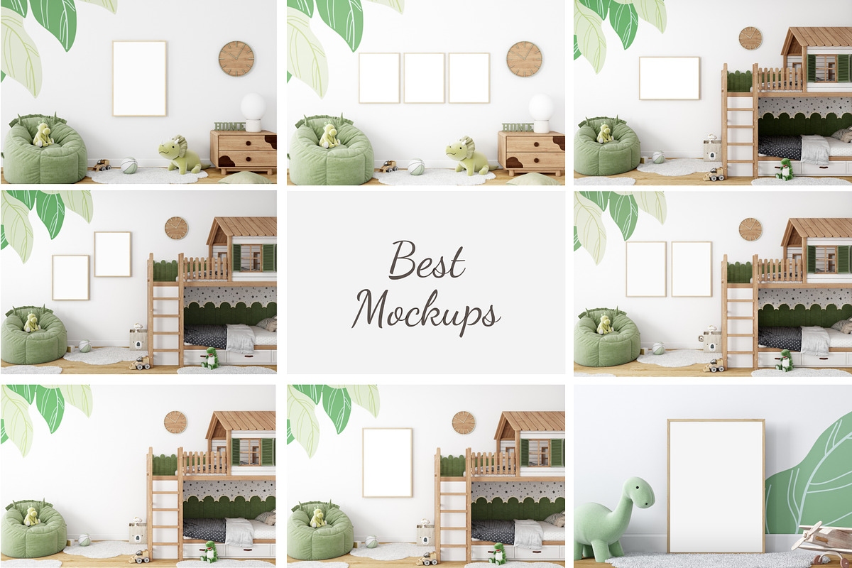Frame Mockup Kids Bundle Boho - 28, a Poster Template by Mockup Shop (Photo 1 of 9)