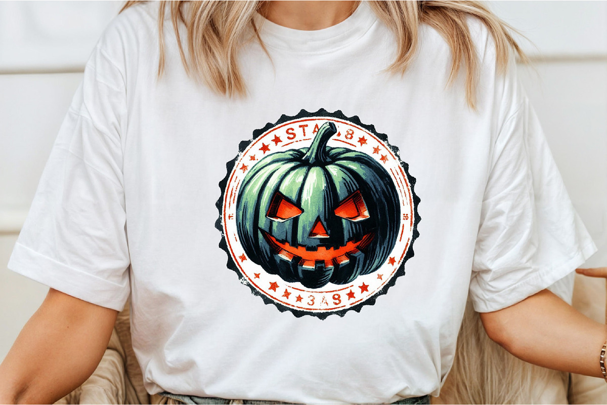 Halloween stamp  Clipart, an Illustration by DreamCafeArt (Photo 3 of 7)