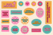 Groovy Sweet Food Collection, a Food Illustration by Alla's Creations (Thumbnail 7 of 13)