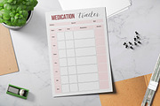 Printable Daily Medication Tracker, a Stationery Template by Snapybiz (Thumbnail 9 of 10)