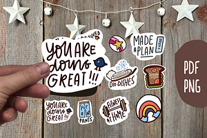 adulting reward stickers