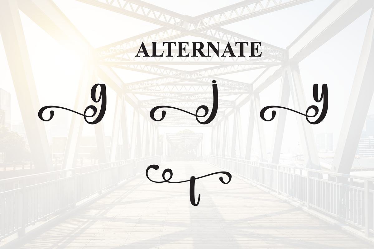 Bridgerton | Script Font, a Handwritten Font by Scratchones (Photo 8 of 9)