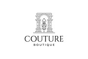Couture Boutique Fashion Logo, a Branding & Logo Template by Buqancreative (Thumbnail 4 of 4)