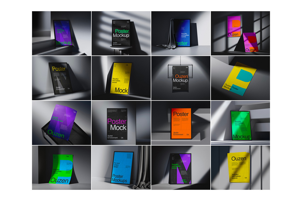 Ouzen, Frame Mockups, US, a Books & Magazine Mockup by ls.graphics (Photo 2 of 8)