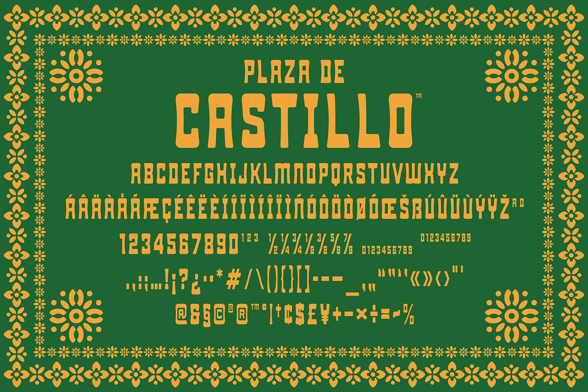 Plaza de Castillo, a Sans Serif Font by Komet & Flicker (Photo 12 of 12)